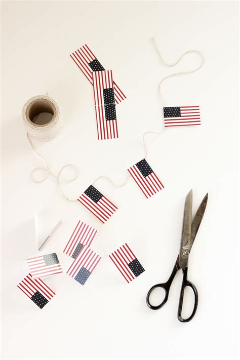 Free Printable Miniature U.S. Flags