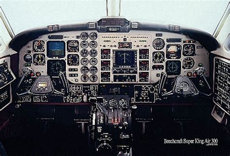 POSTER SUPER KING AIR 300 COCKPIT - avworld.ca