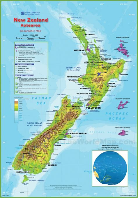 Printable Map Of New Zealand - Printable Maps