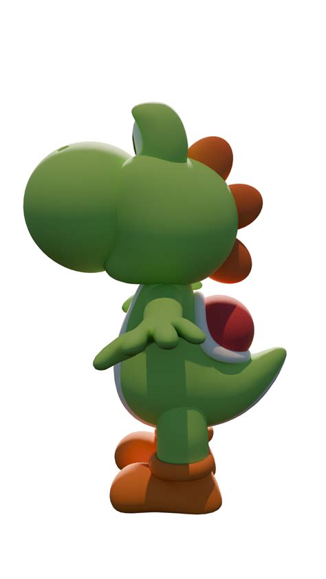 OBJ file Yoshi 🎨・3D printing template to download・Cults