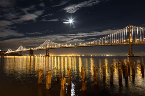 Bay Bridge Light Testing. | Bay lights, Breathtaking photography, Bay ...