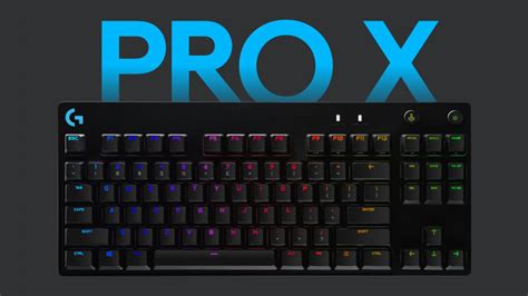 Logitech Pro X Keyboard Launched, Featuring Easy Key Swapping Design ...