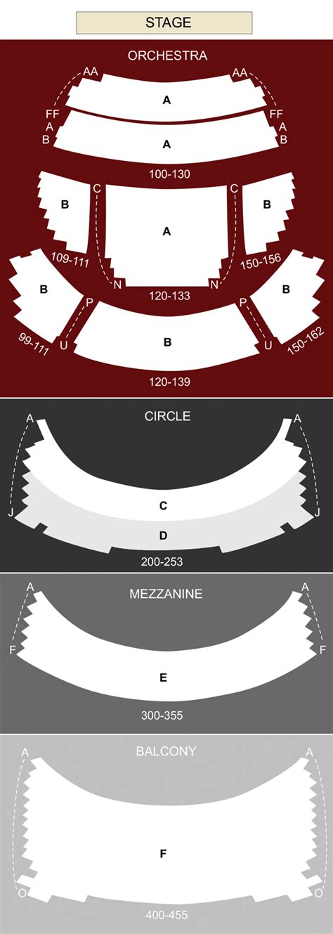 Overture Hall, Madison, WI - Seating Chart & Stage - Madison Theatre