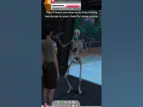 HIDDEN FEATURE about Skeletons in The Sims 4 Jungle Adventure - YouTube