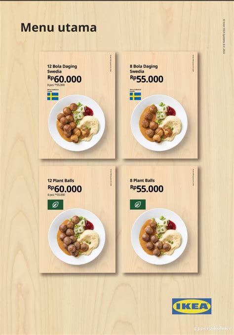 Selalu diperbarui! Menu IKEA Ciputra World, Dukuh Pakis, Surabaya