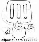 Royalty Free Spatula Mascot Clip Art By Cory Thoman  Page 1 sketch template