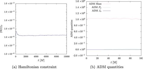 Schwarzschild black hole simulations. Left: evolution of the L 2 > norm... | Download Scientific ...