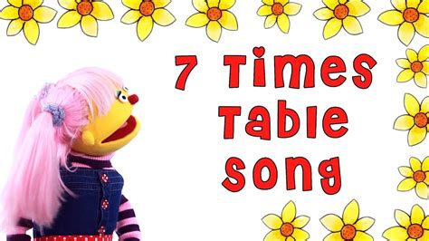 7 Times Table Song - YouTube