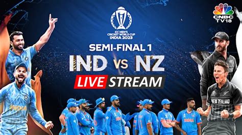 LIVE: India Vs New Zealand Semi-Finals | ICC World Cup Match in Mumbai ...