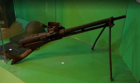 The only type 11 LMG known to exist in Vietnam, now on display in a Vietnamese military museum ...