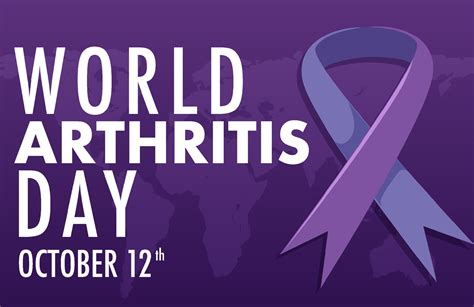 World Arthritis Day Poster Design 13763743 Vector Art at Vecteezy