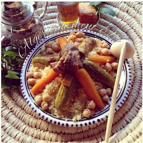 Couscous Algerien | Algerian cuisine, Algerian recipes, Snap food