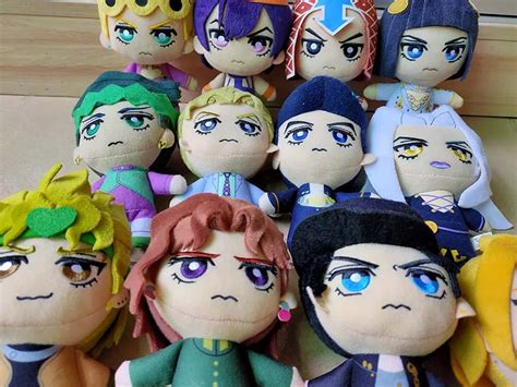 JJBA Plush - Giorno/ Narancia/ Mista Plush Doll | JJBA Shop