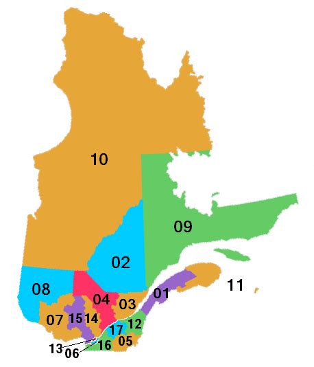 List of regions of Quebec - Wikipedia