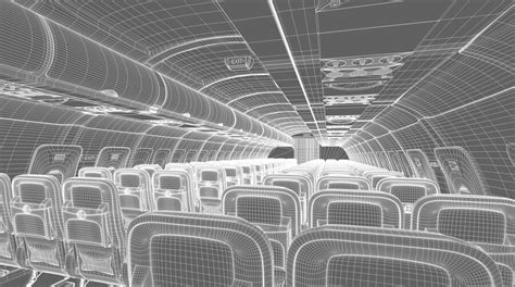 Airbus A320 Interior 3D Model $159 - .c4d .fbx - Free3D