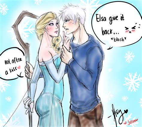 Jack Frost and Elsa by Sidney-Chuu on DeviantArt | Jack frost and elsa ...