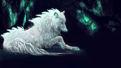 2048x1152 White Wolf Fan Art 2048x1152 Resolution HD 4k Wallpapers, Images, Backgrounds, Photos ...