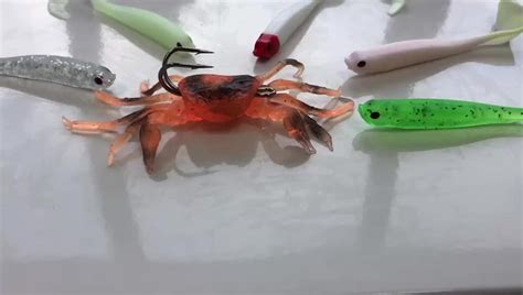 2018 Artifical Crab Bait Soft Plastic Fishing Lure - Buy Soft Crab Fishing Lure,Artificial Crab ...