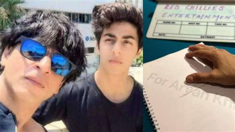 Aryan Khan Directorial Debut Update Shah Rukh Khan Reaction - Filmibeat