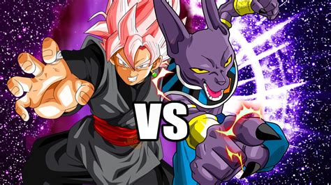 Super Saiyan Rose Goku Black Vs Beerus | Dragon Ball What If Battle - YouTube