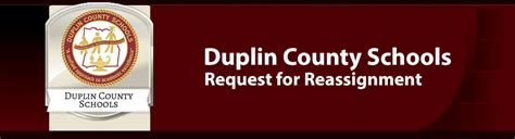 Duplin County Schools Request for Reassignment