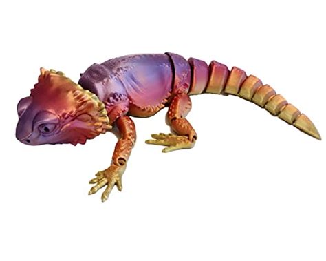 Amazon.com: Bearded Dragon Lizard - Adorable Articulated 3D Printed ...