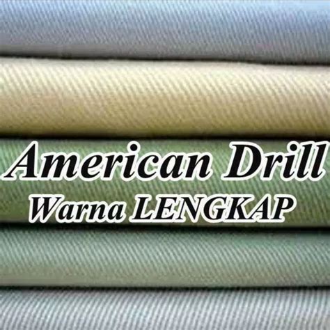 Jual Kain American Drill | Shopee Indonesia