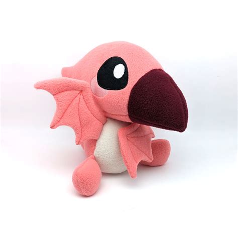 Pterodactyl Plushie Pink Pterosaurs Dinosaur Stuffie - Etsy