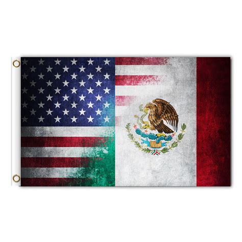 USA/Mexico Banner/Flag – The Retro Collection