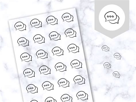 Chat Stickers Graphic by DesignScape Arts · Creative Fabrica