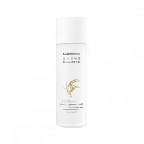 Thank You Farmer Rice Pure Essential Toner (200ml) - Palamou