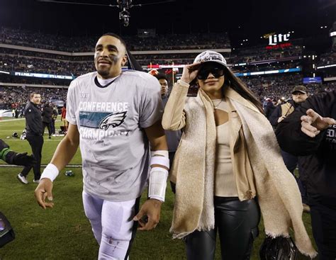 Eagles QB Jalen Hurts' Fiancee: Meet Bryonna Rivera Burrows | Us Weekly