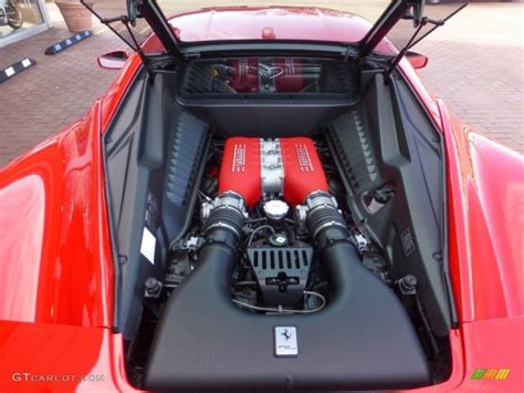 2012 Ferrari 458 Italia 4.5 Liter DI DOHC 32-Valve VVT V8 Engine Photo ...