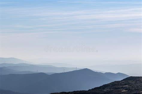 Scenic Hiking Trails in the Parque Natural Da Serra Da Estrela, Portugal Stock Photo - Image of ...