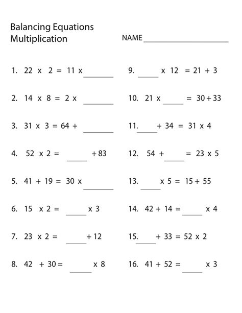 Free Printable Math Worksheets | Activity Shelter