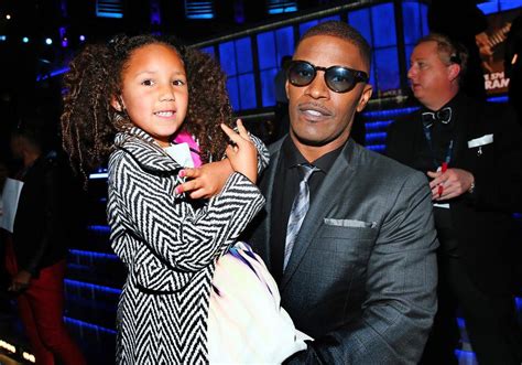 Jamie Foxx and daughter Annalise Bishop