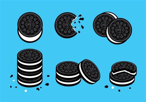 Afbeeldingsresultaat voor oreo vector | Vector, Oreo, Clipart