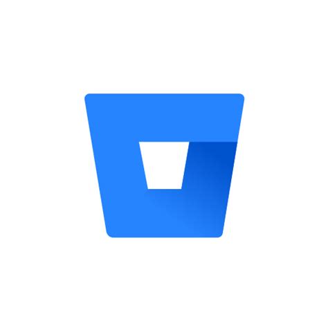 Bitbucket Logo Icon Free Transparent Png Icon Download Path (silver, greenish blue, blue, white ...