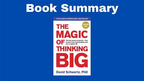 Book Summary: The Magic of Thinking Big - Eric Sandroni