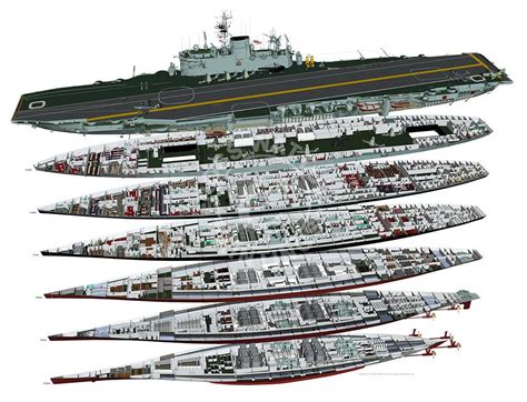 Click on the above image to be taken to the original artist's web site. The cutaway shows HMS ...