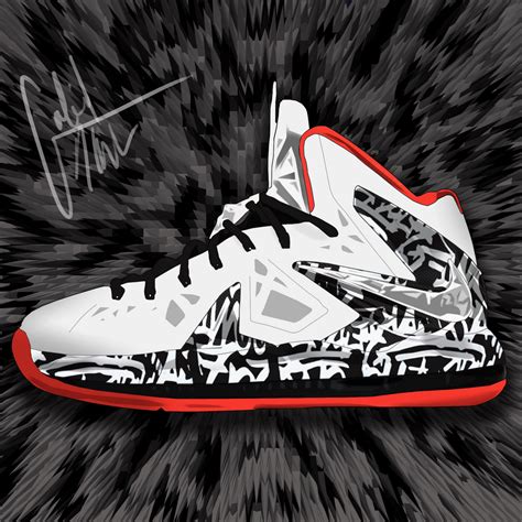 Nike Lebron X 'Graffiti' by Guvs on DeviantArt