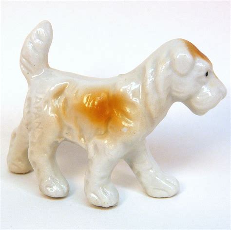 Vintage porcelain Terrier dog figurine small made in Japan | Terrier dogs, Dog figurines ...