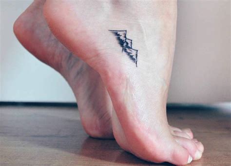 Chicken Footprint Tattoo