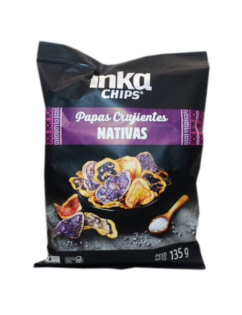 INKA CHIPS PAPAS CRUJIENTES NATIVAS X 135 GR