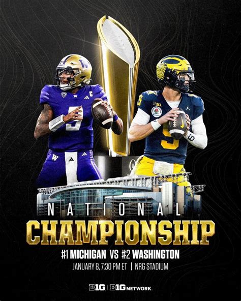 College Football Final: It's Down to Michigan and Washington on June 8 ...