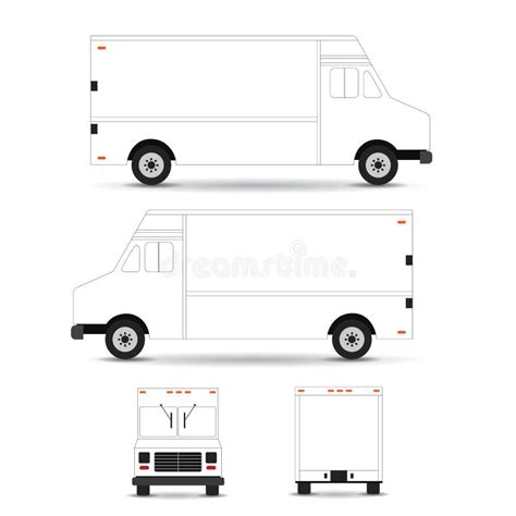 Blank Food Truck Template | @New Concept