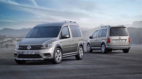 Volkswagen Caddy Alltrack introduced with slightly rugged look