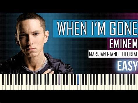 How To Play: Eminem - When I'm Gone | Piano Tutorial EASY - YouTube