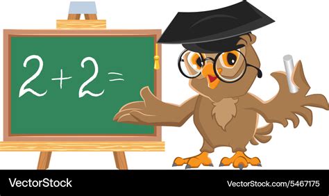 Owl Math Clip Art