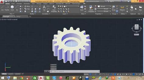 3d Gear Drawing